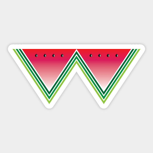 FRESH - Watermelon Sticker by Jaxt designs